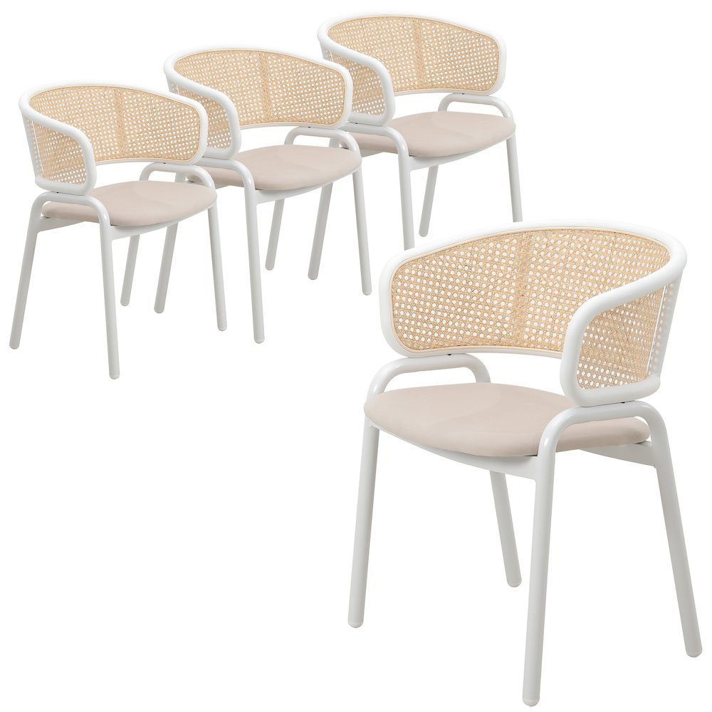 Ervilla Modern Dining Chair Set of 4. Picture 4