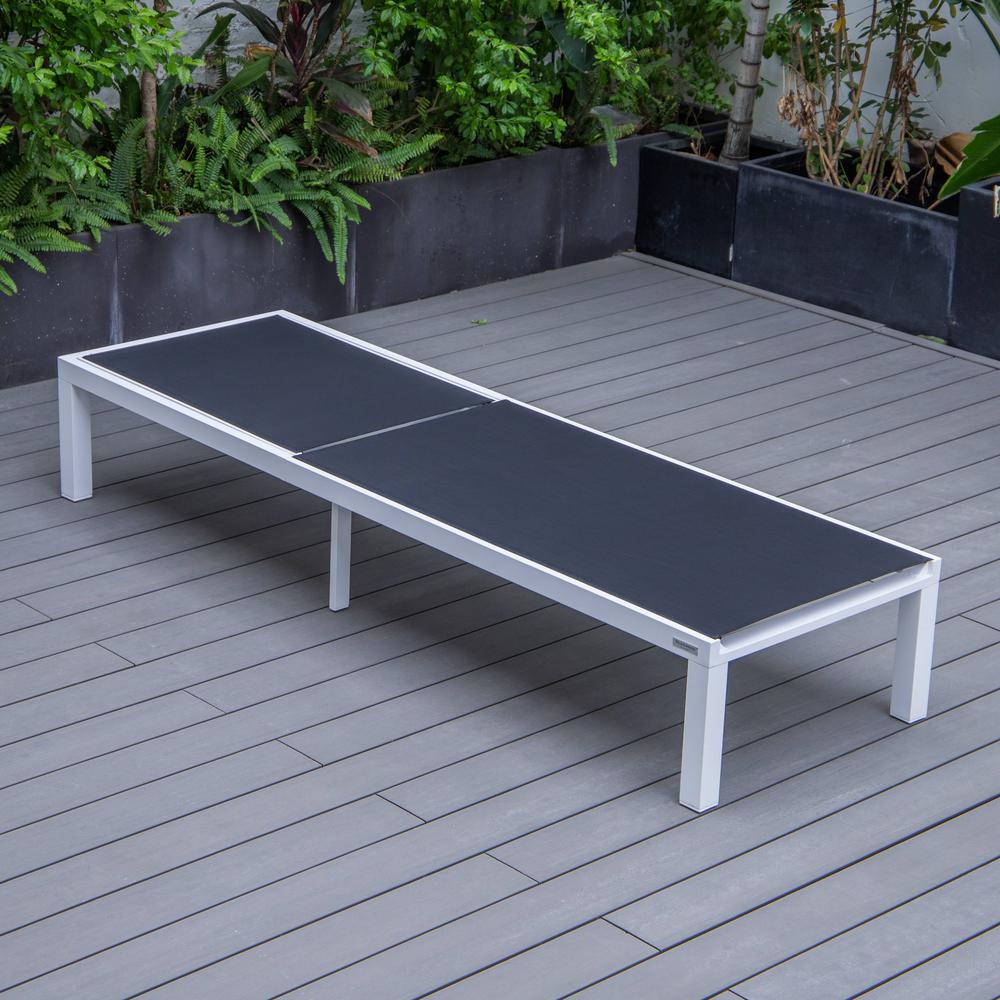 Aluminum Outdoor Patio Chaise Lounge Chair Set of 2. Picture 16