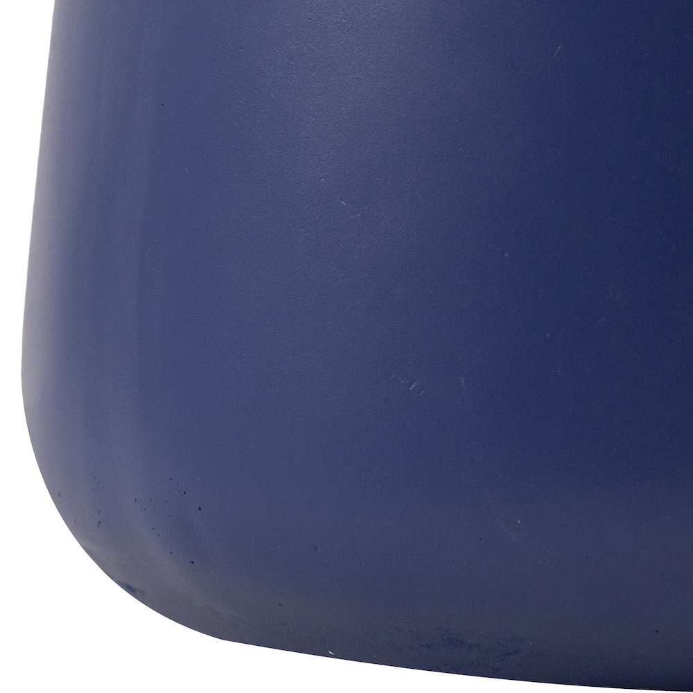 Modern Side End Table Glint Series In Saphire Blue. Picture 5