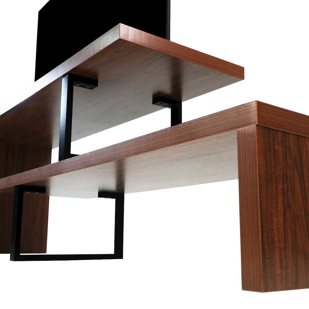 Orford Mid-Century Modern TV Stand in Walnut. Picture 10