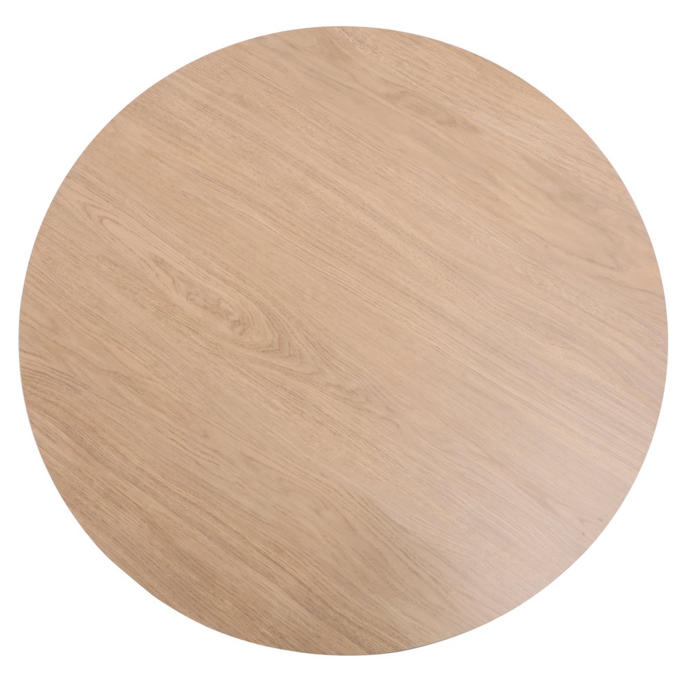 Bristol - Bistro Table - White base Natural wood Top. Picture 14