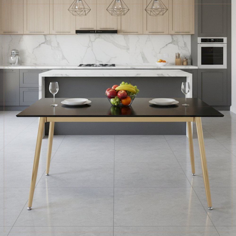 Zayle Series Modern Dining Table. Picture 15