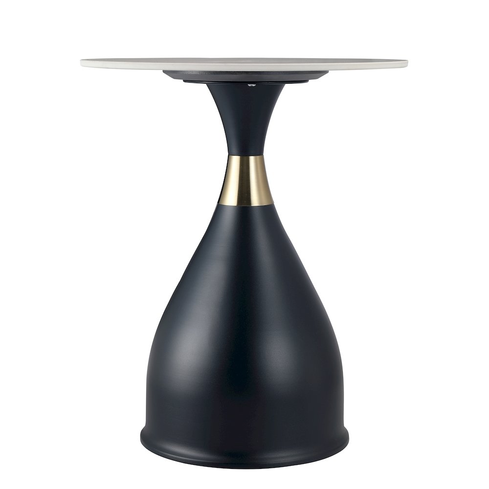 Bento Collection Modern End Table In Black. Picture 26