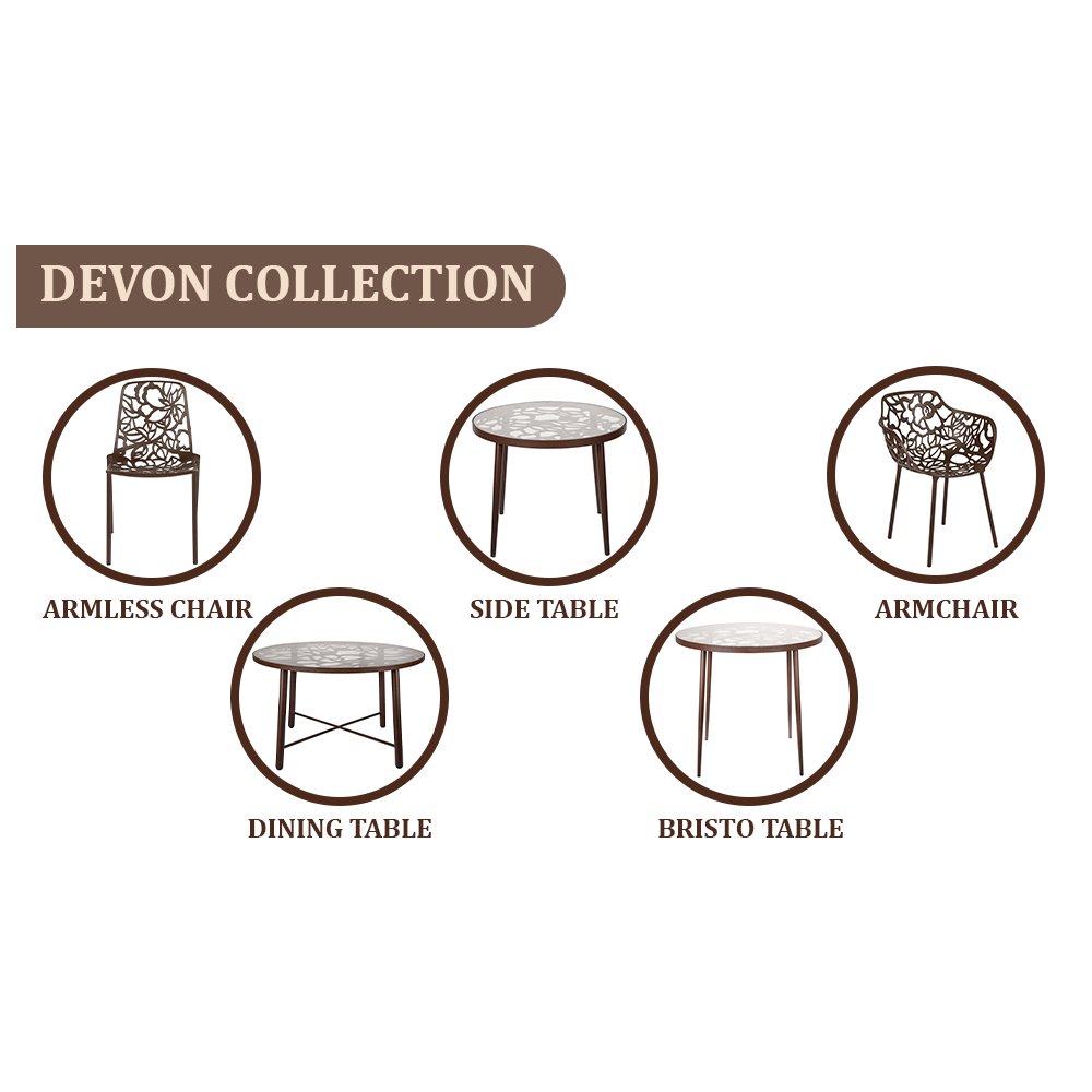 Modern Devon Aluminum Armchair. Picture 24