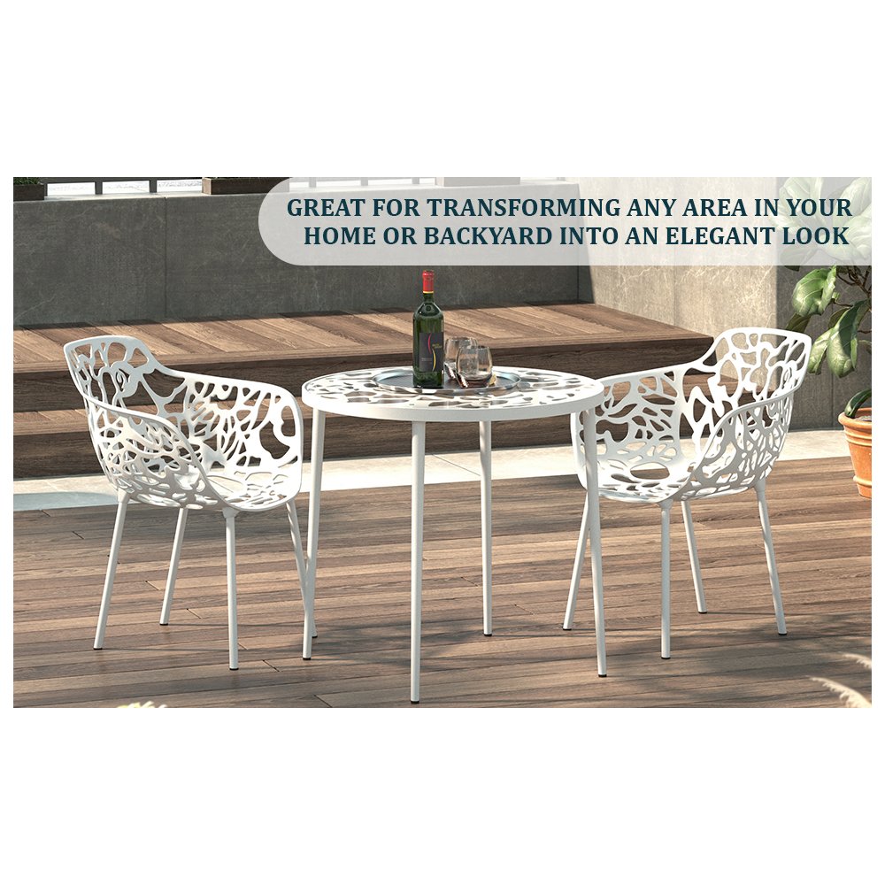 Modern Devon Aluminum Armchair. Picture 25