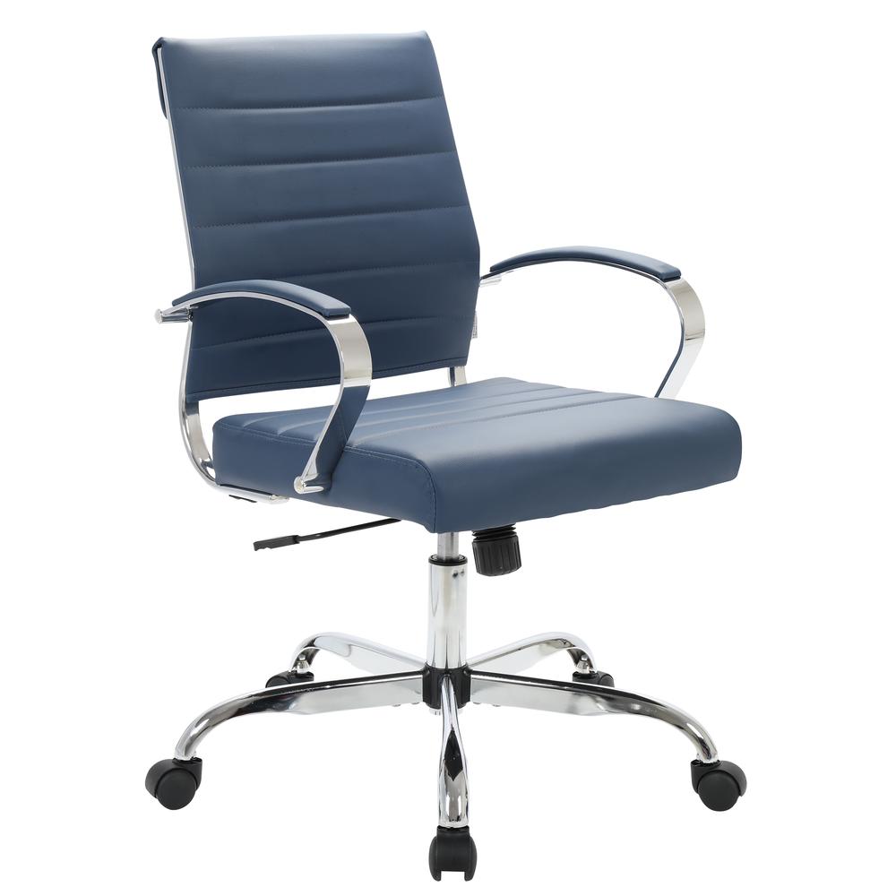 Benmar Leather Office Chair. Picture 1