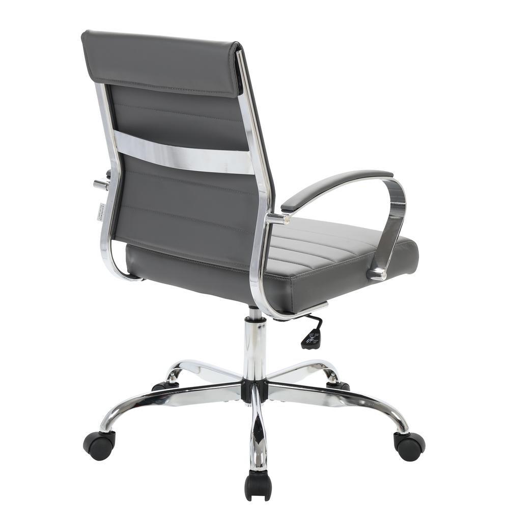 Benmar Leather Office Chair. Picture 4