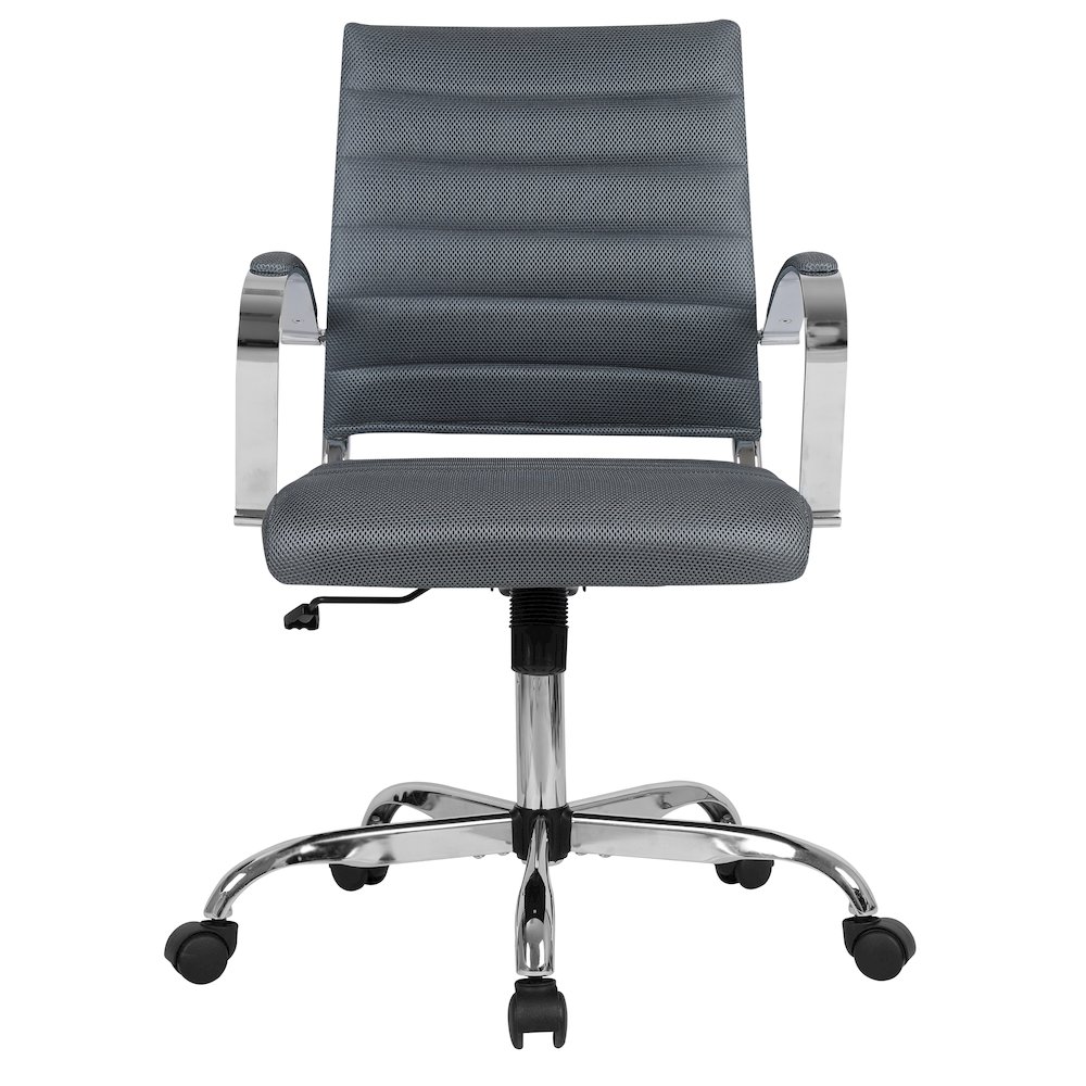 Benmar Home Mesh Office Chair in Grey. Picture 8