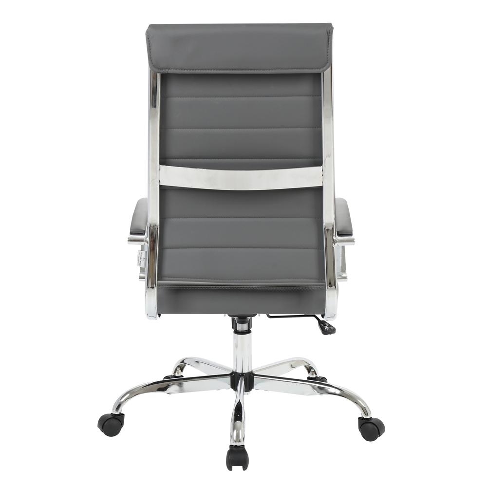 Benmar High-Back Leather Office Chair. Picture 5