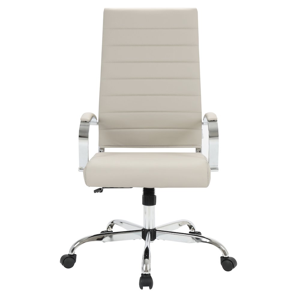 Benmar High-Back Leather Office Chair. Picture 30
