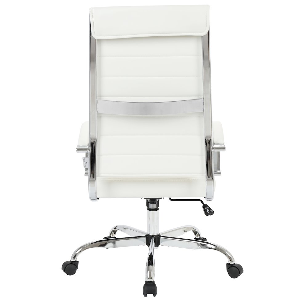 Benmar High-Back Leather Office Chair. Picture 1