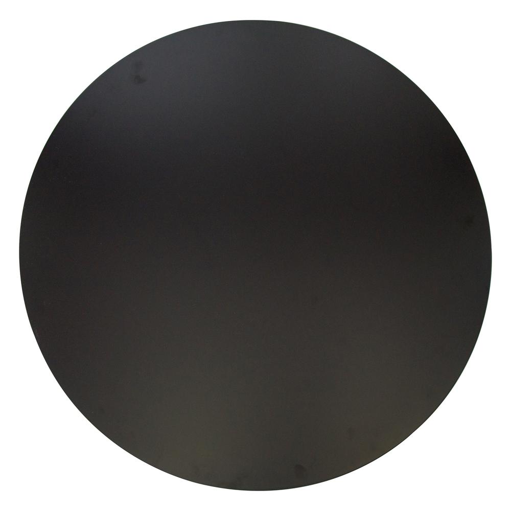 Round Dining Table with Wood Top. Picture 6