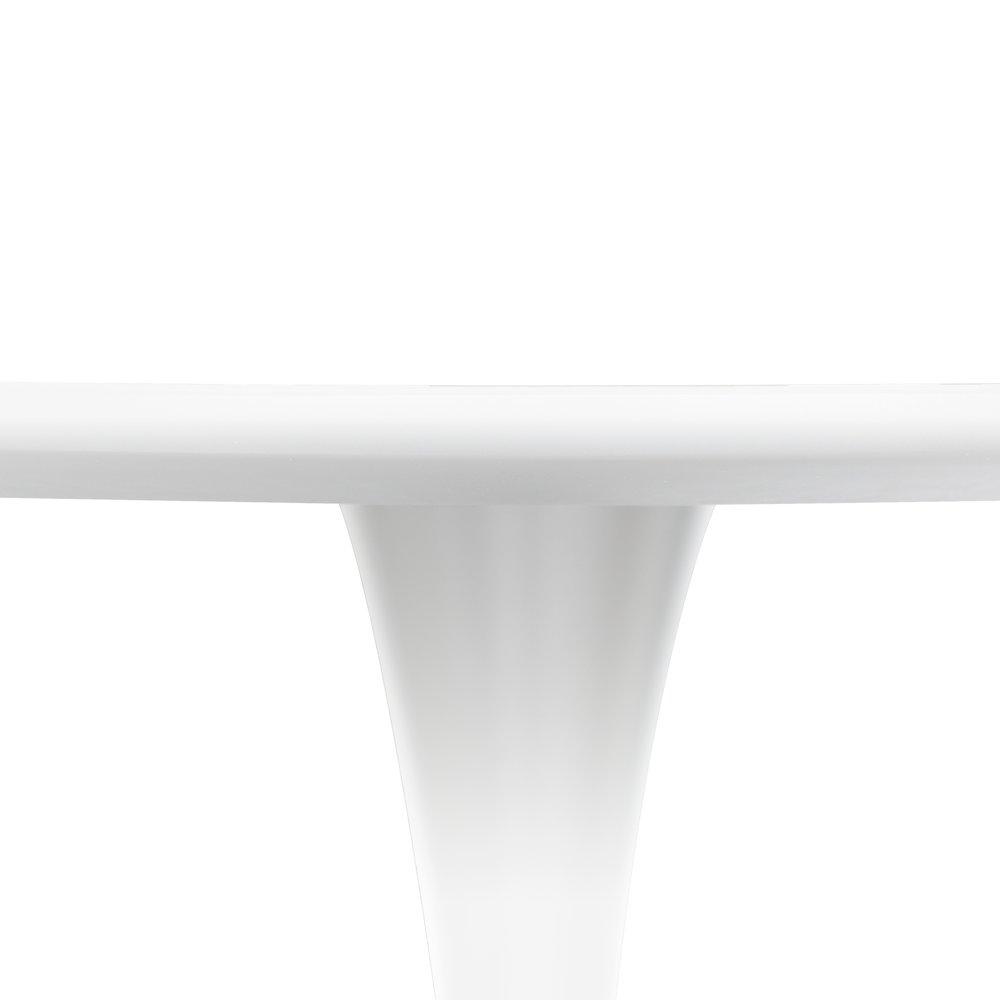 Round Dining Table with Wood Top. Picture 4
