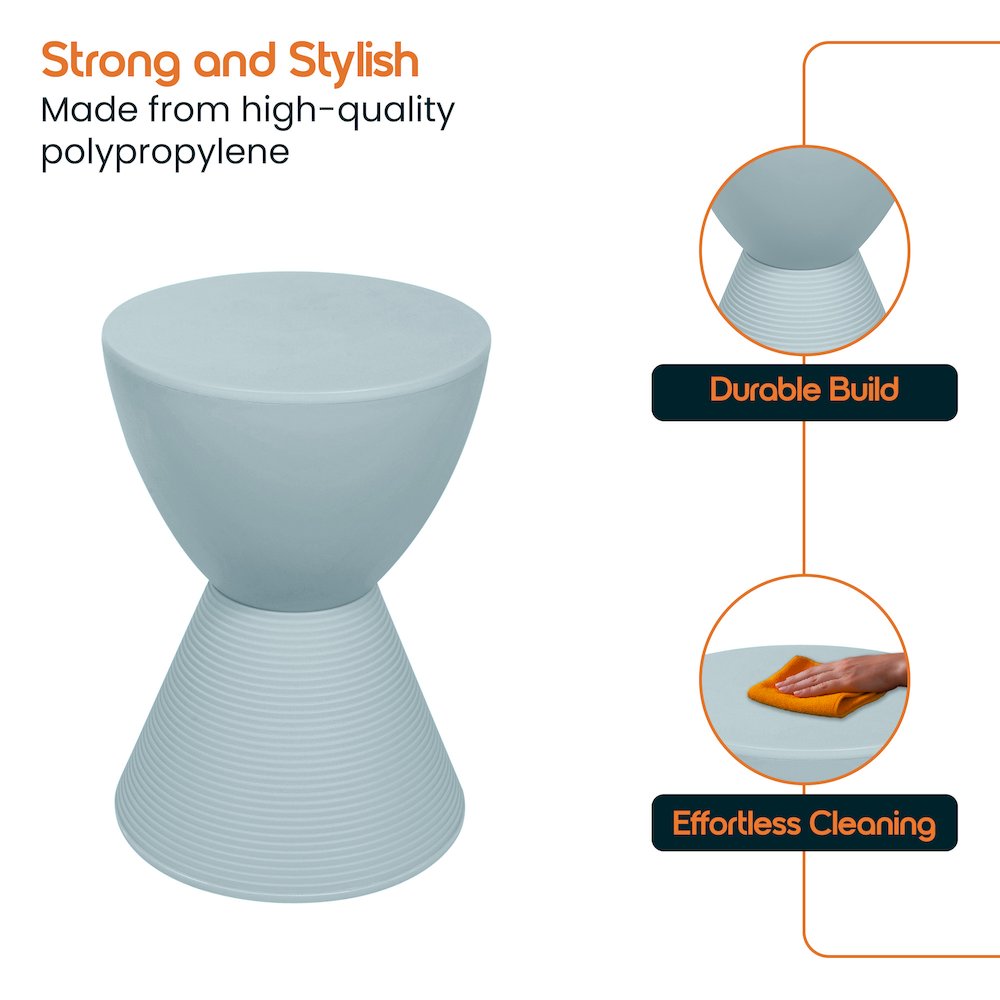Modern Round  Boyd Side Table. Picture 10