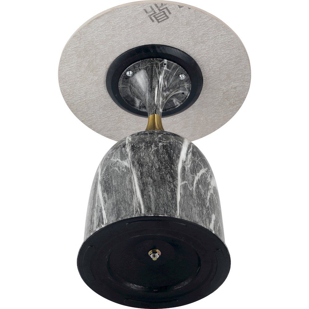 Oslo Collection Modern End Table In Grey. Picture 33