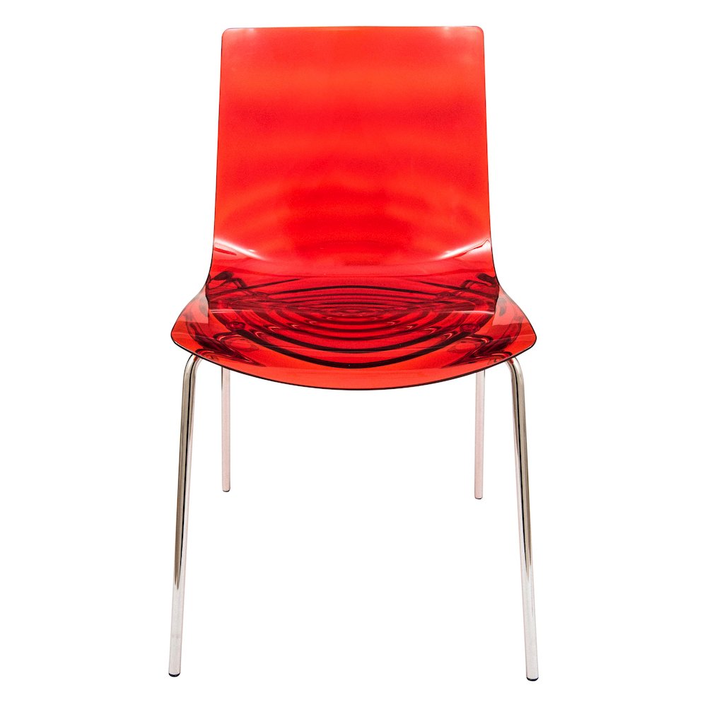 Astor Water Ripple Design Dining Chair. Picture 4
