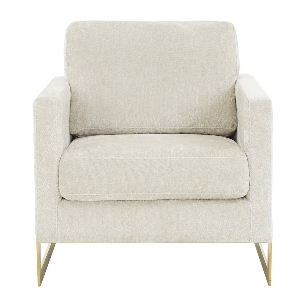 Lincoln Boucle Fabric Accent Armchair in Grey. Picture 15