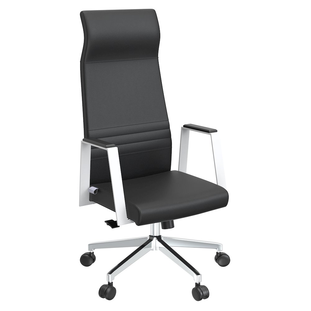 Aleen High-Back Office Chair in Black. Picture 30