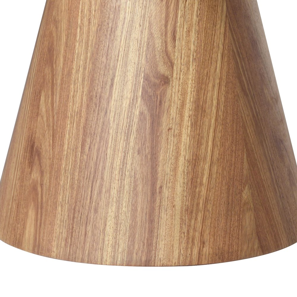Fynix Collection Modern Dining Table In Natural Wood. Picture 14