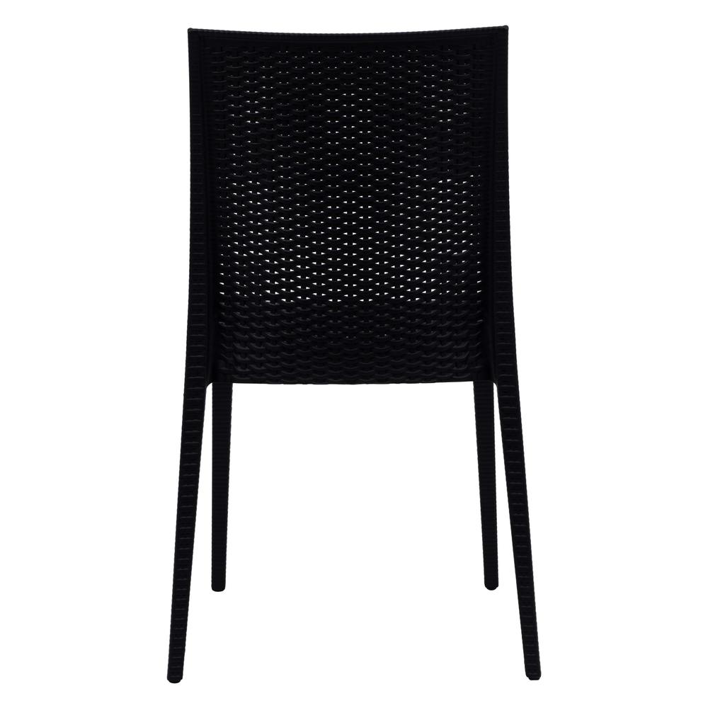 Mace Mid-Century 7-Piece Rectangular Outdoor Dining Set with 4 Side Chairs. Picture 17