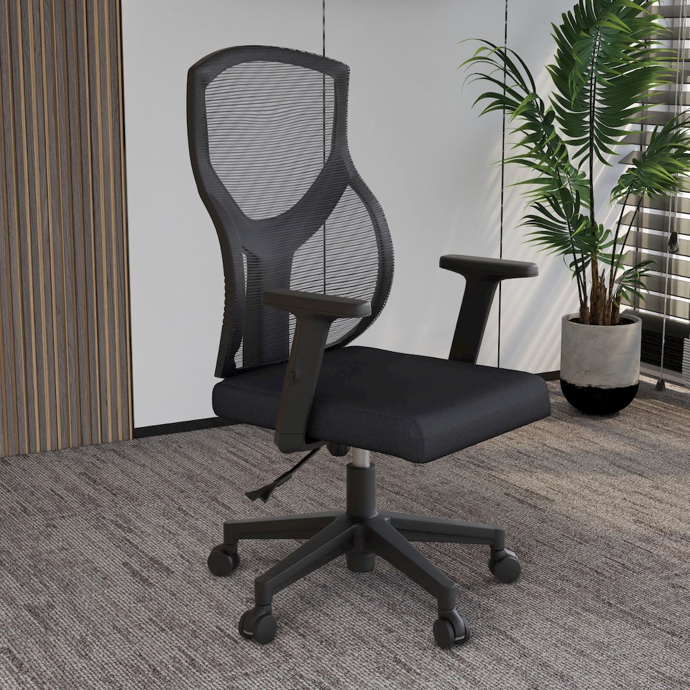 Office Glen Series Office Task Chair In Grey. Picture 13