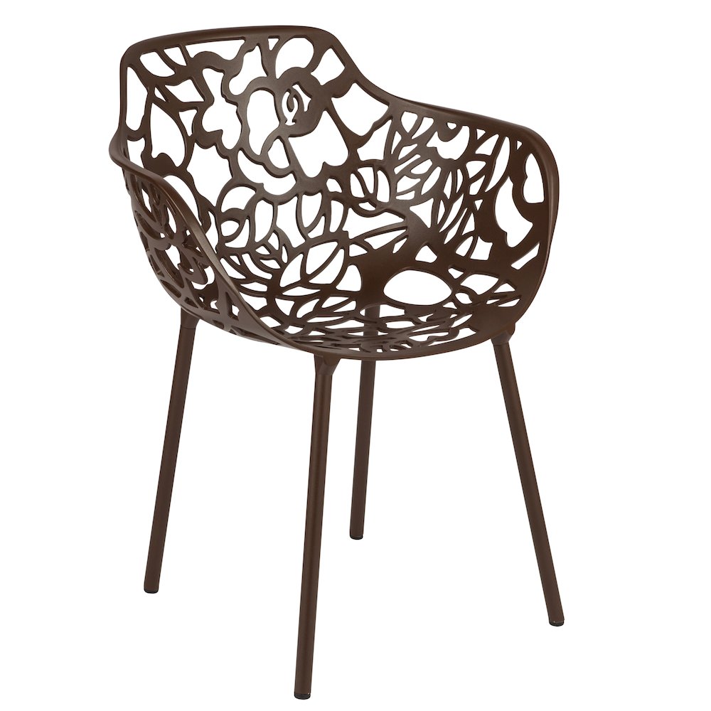 Modern Devon Aluminum Armchair. Picture 1