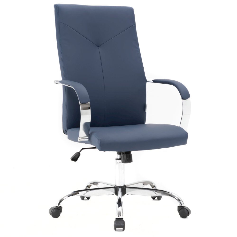 Sonora Modern High-Back Leather Office Chair. Picture 2