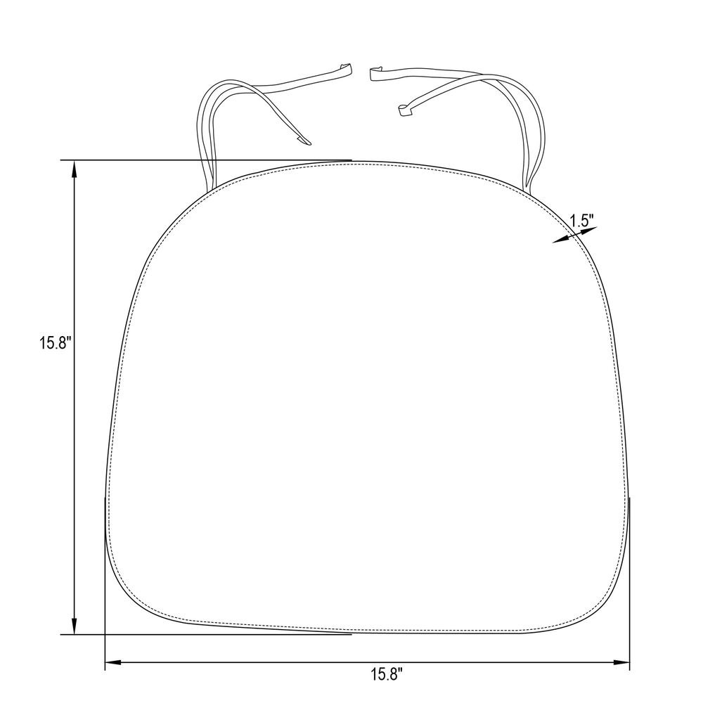 Modern Dining Chair Cushion Pads. Picture 6
