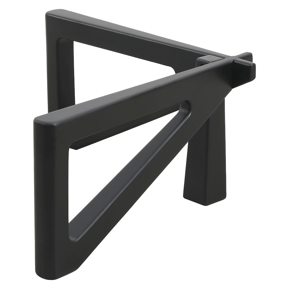 Imperial Triangle Coffee Table Base in Black. Picture 2