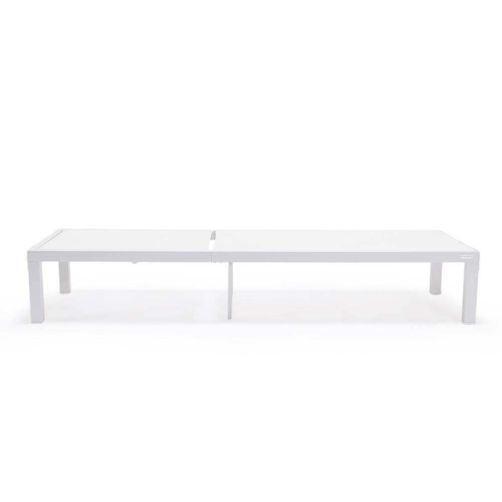 Aluminum Outdoor Patio Chaise Lounge Chair Set of 2. Picture 14
