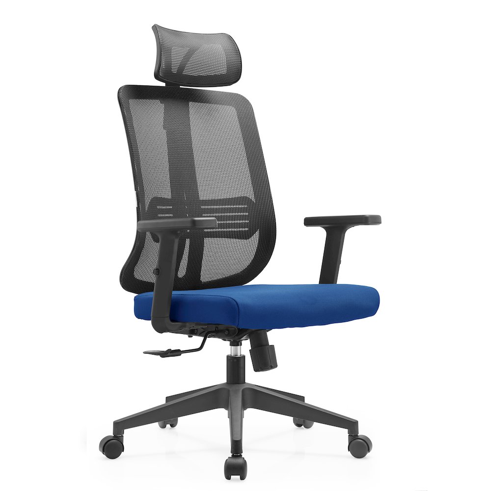 Office Nift Series Office Task Chair In Blue. Picture 3