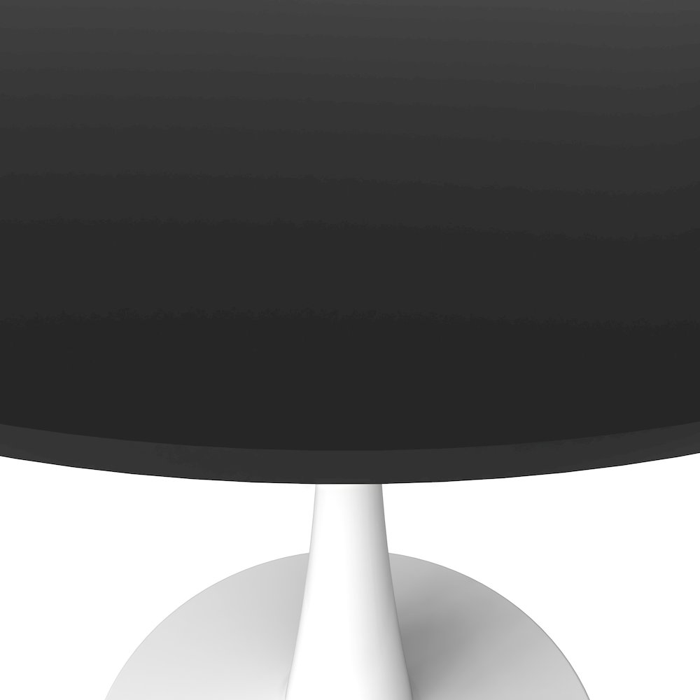 Bristol Mid-Century Modern Round Dining Table. Picture 4