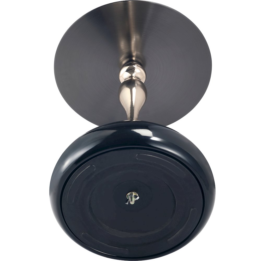 Savoy Collection Modern End Table In Shiny Black. Picture 14