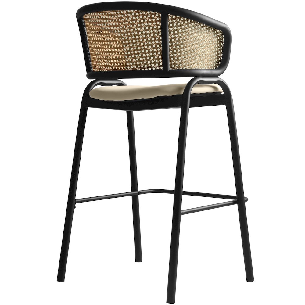 Ervilla Wicker Bar Stool Set of 2. Picture 8