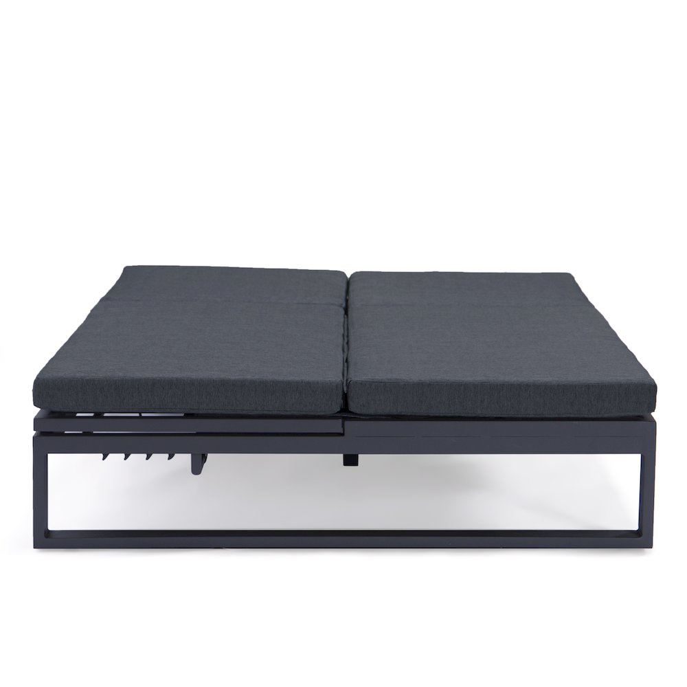 Chelsea Convertible Lounge Reclining Double Chaise With Cushions. Picture 72