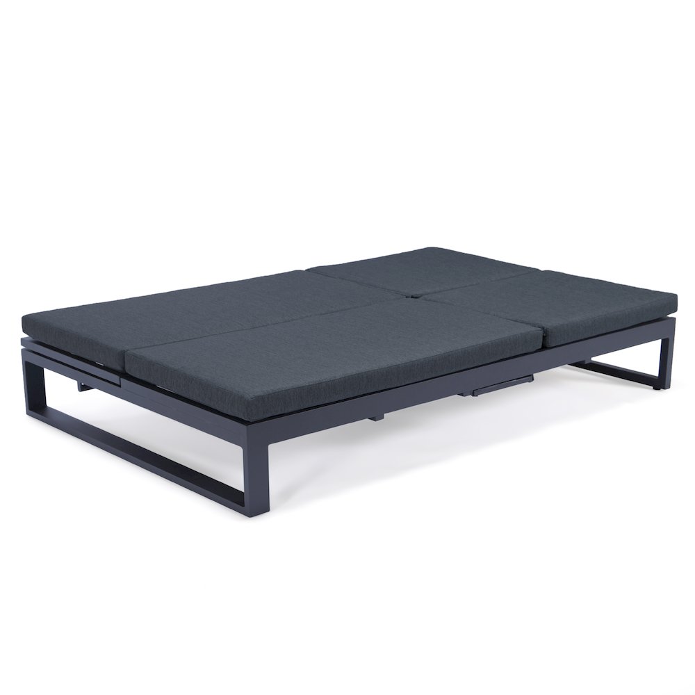 Chelsea Convertible Lounge Reclining Double Chaise With Cushions. Picture 60