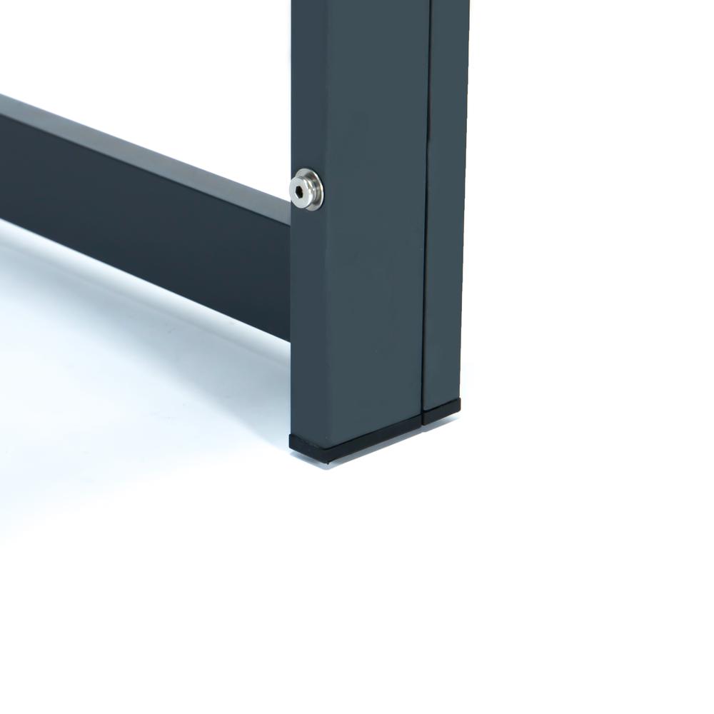 Chelsea Patio Coffee Table With Black Aluminum. Picture 6