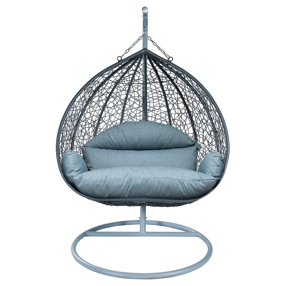 Recluse Collection Modern Outdoor Swing Chair. Picture 4
