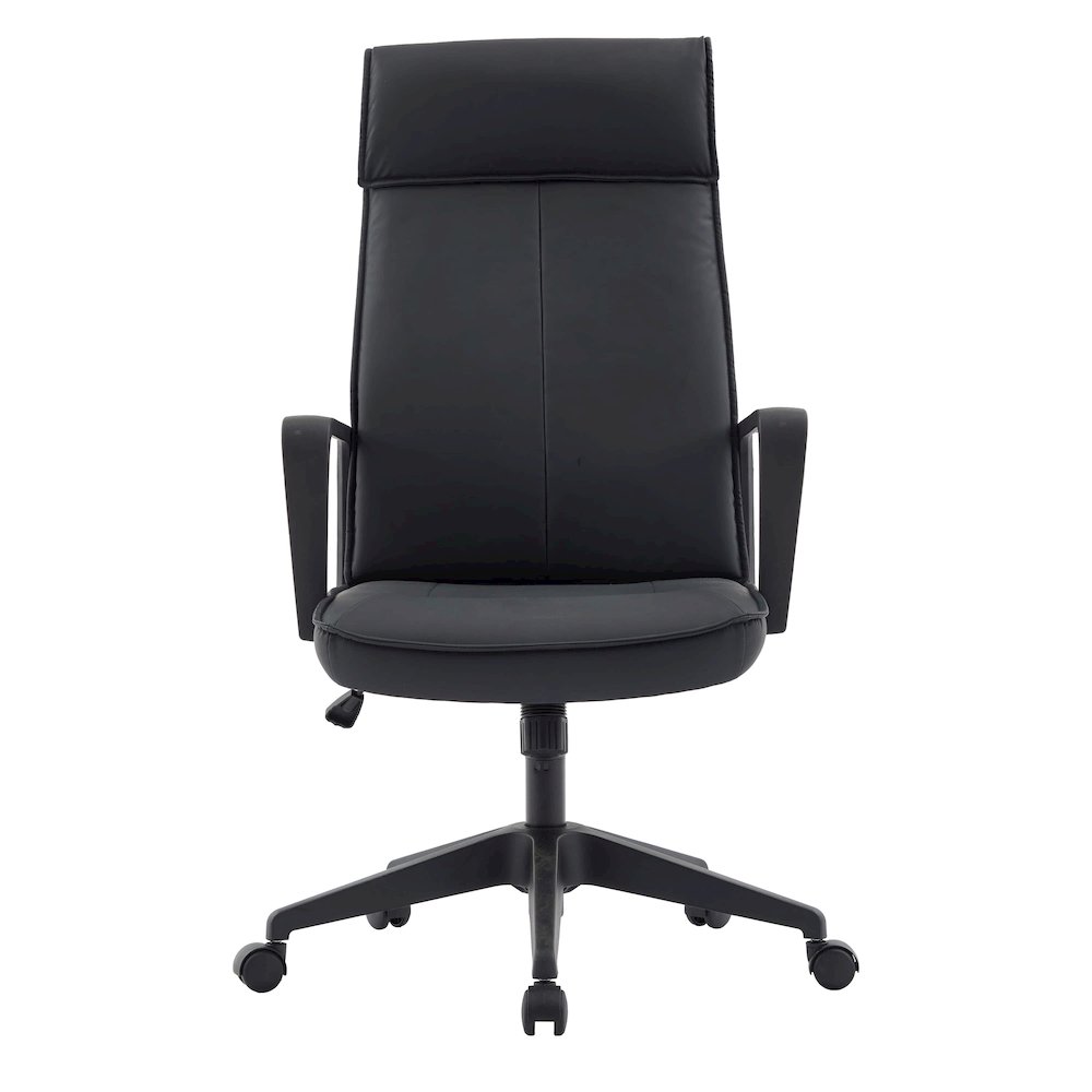Aiaria Collection Modern Office Chair In Black. Picture 7