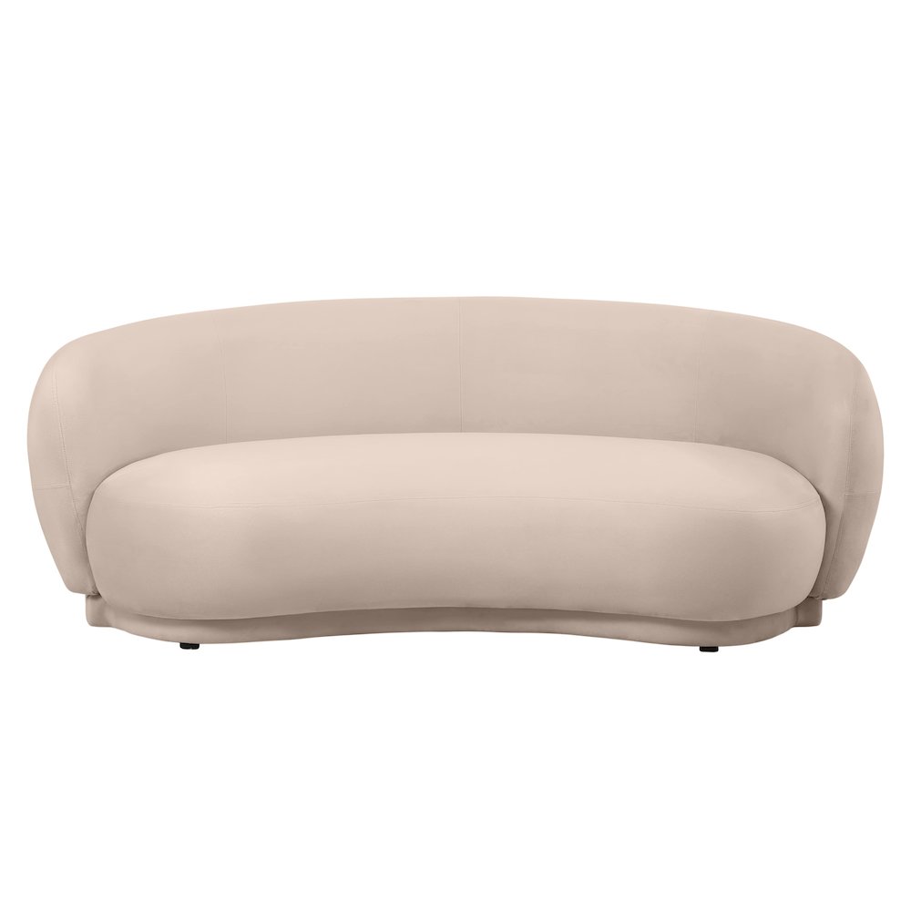 Faze 3-Seater Wide Couch Sofa Upholstered in Velvet. Picture 8