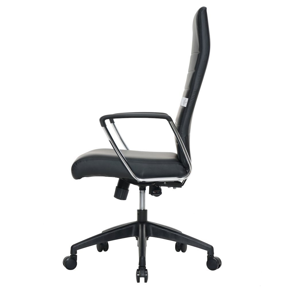 Hilton Modern High-Back Leather Office Chair. Picture 15