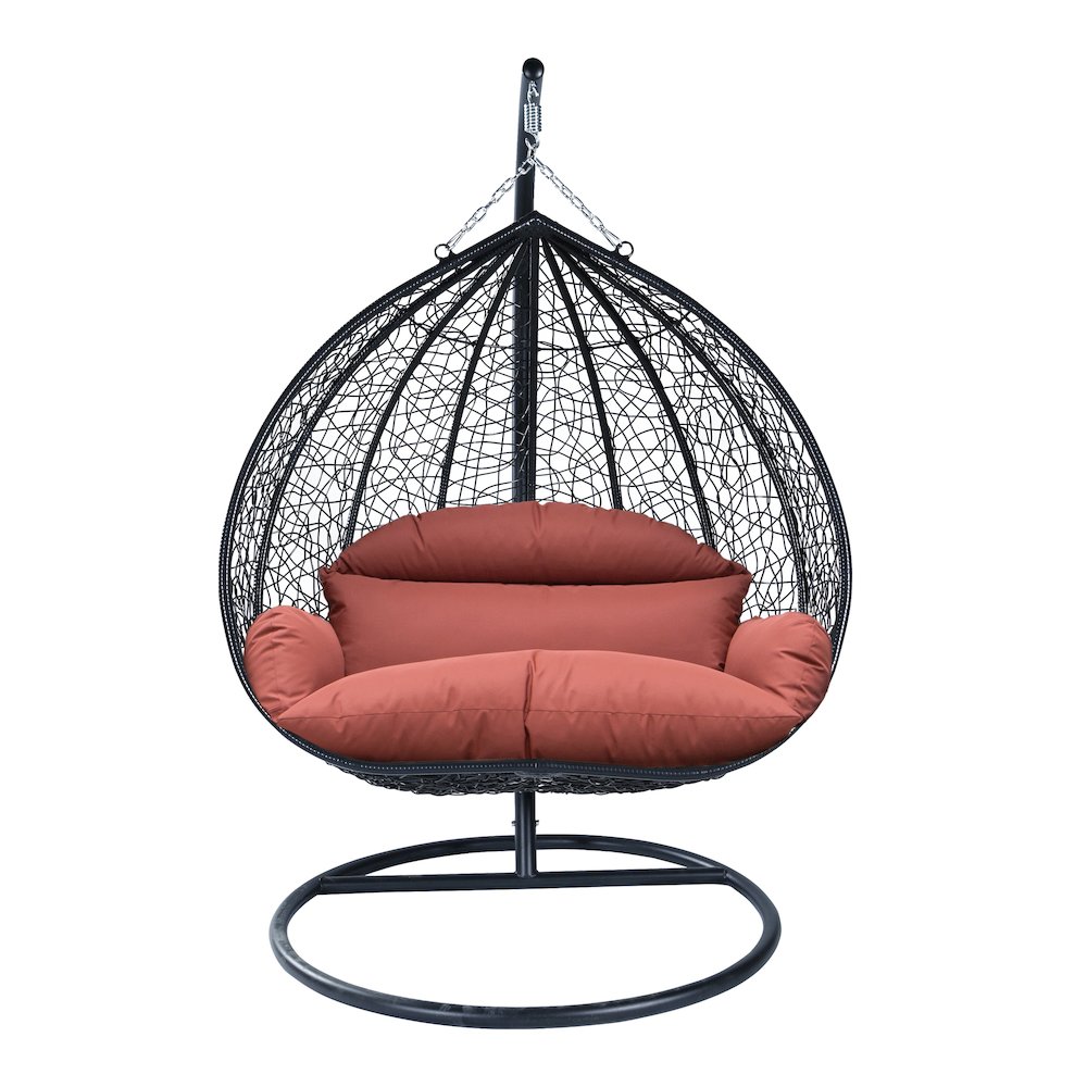 Recluse Collection Modern Outdoor Swing Chair. Picture 3