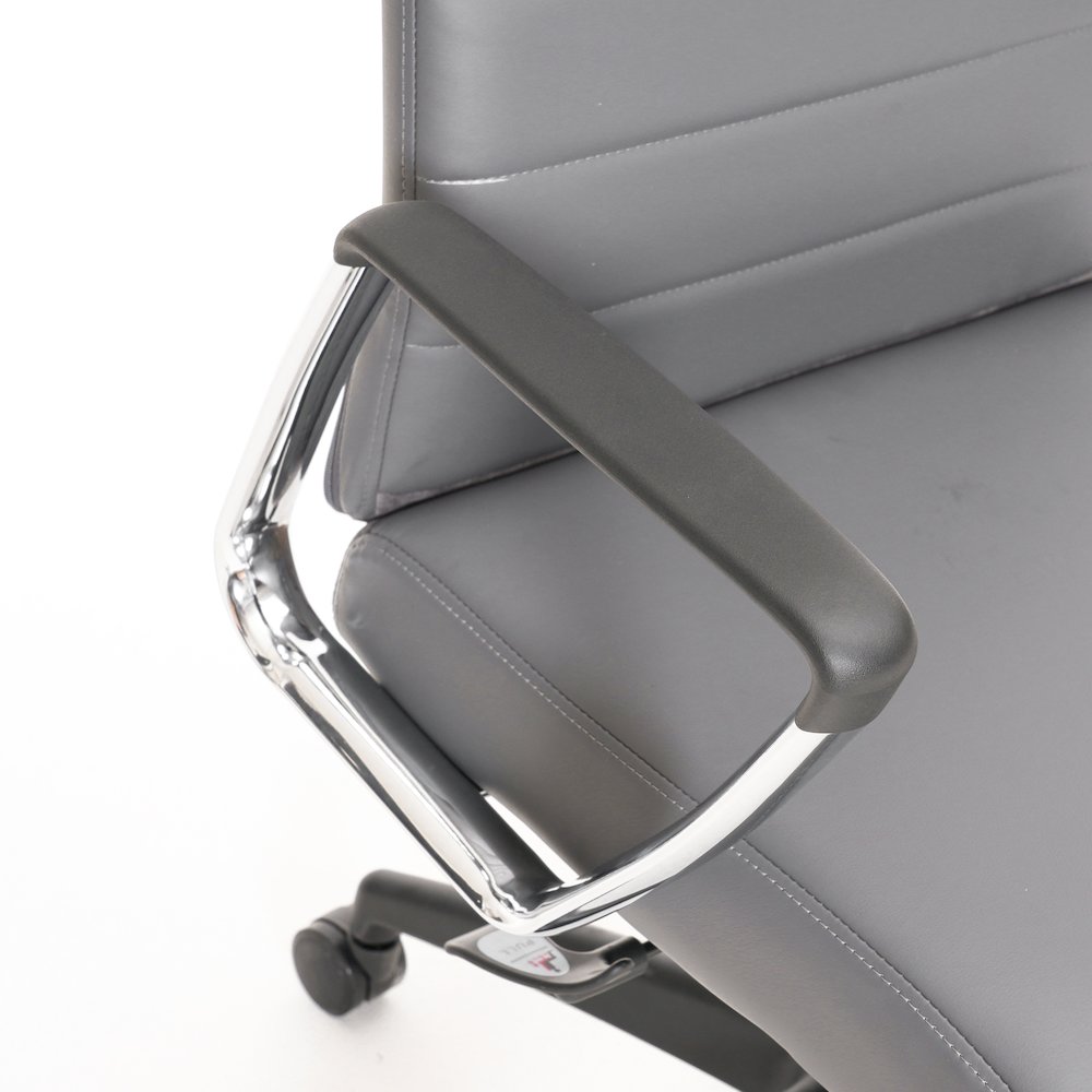 Hilton Modern High-Back Leather Office Chair. Picture 20