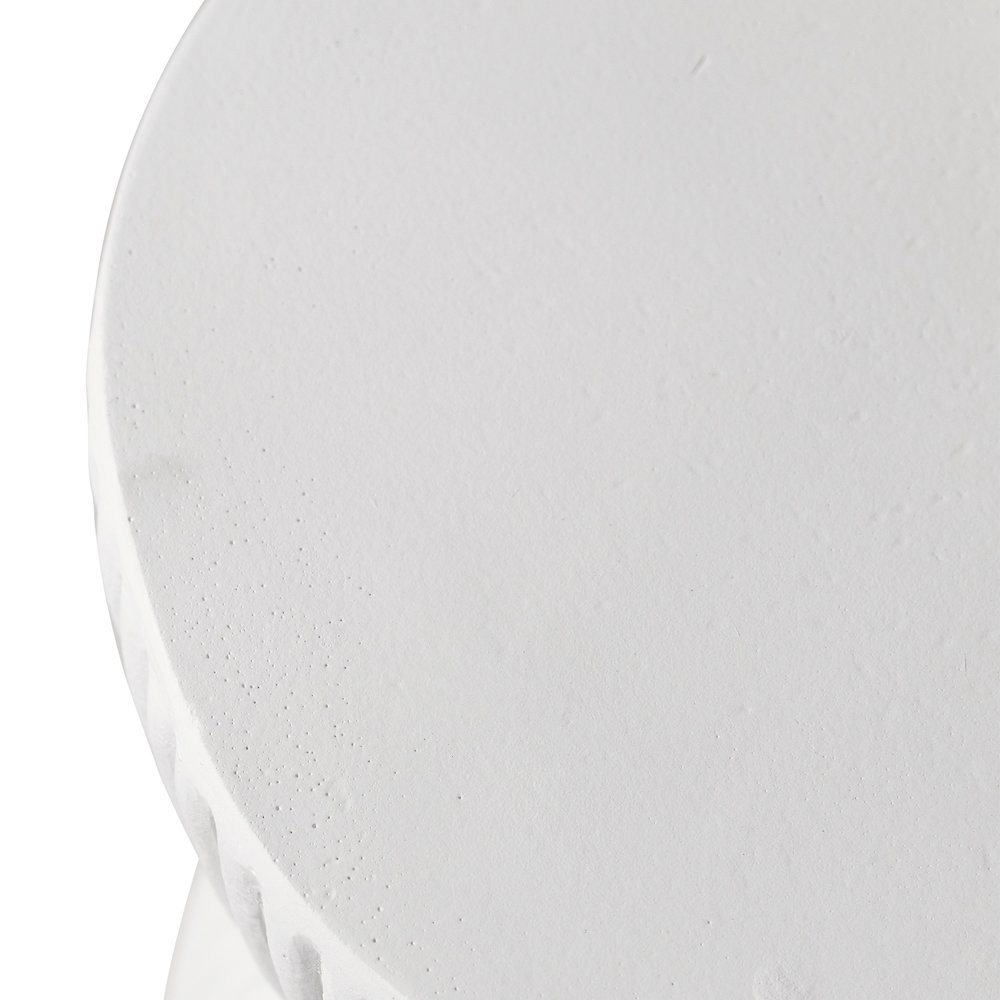 Modern Side End Table Spire Series In White. Picture 11