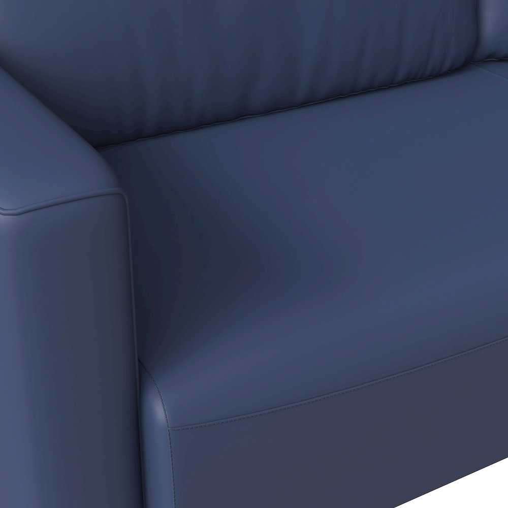 Inno Collection Three Seater Sofa In Dark Blue. Picture 1