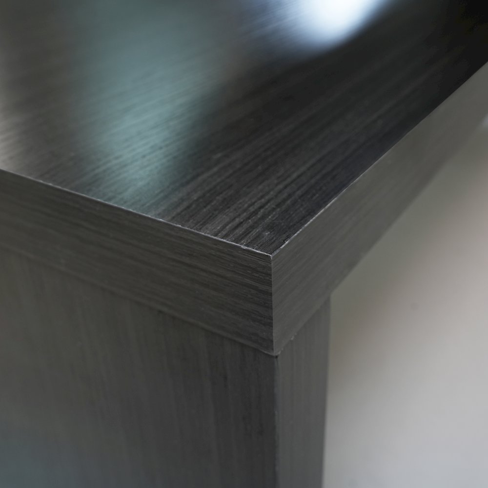 Orford Mid-Century Modern TV Stand in Phantom Grey. Picture 10