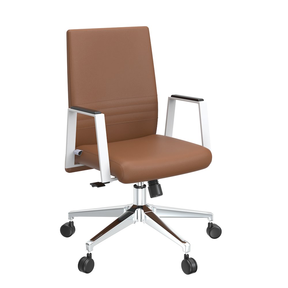 Aleen Office Chair in Dark Brown. Picture 29