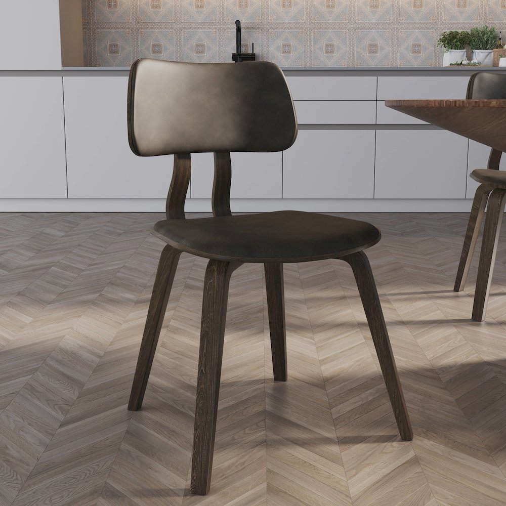 Modern Wooden Dining Chair. Picture 13