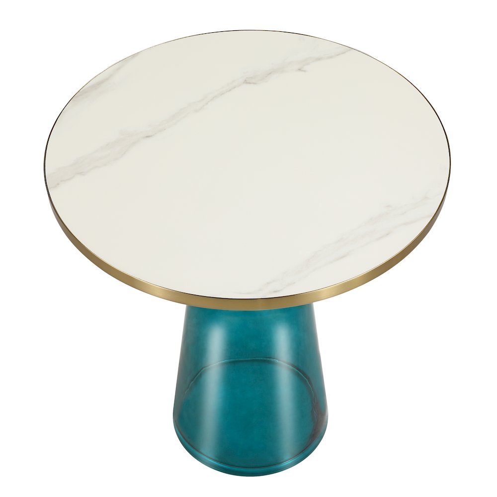 Tully Collection Glass side Table. Picture 6