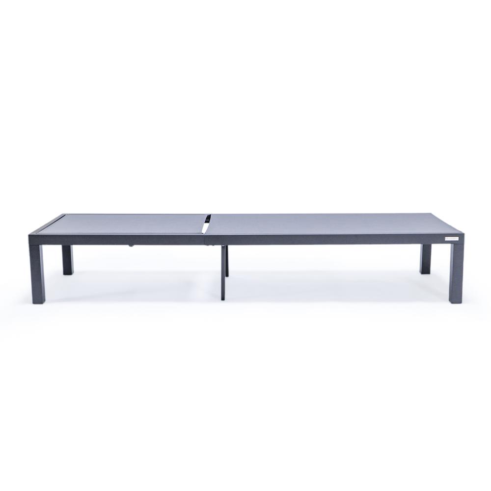 Aluminum Outdoor Patio Chaise Lounge Chair Set of 2. Picture 12